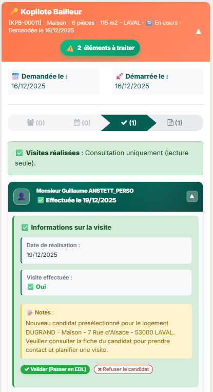 Kopilote — candidatures qualifiées